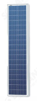 80W 12V Solar Panel Skinny Frame (Call for Availability)